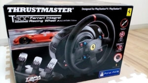 Thrustmaster製T300RSのデザインから質感まで外観を徹底開封レビュー!