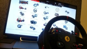 Thrustmaster T300RSのファームウェアをアップデートする方法