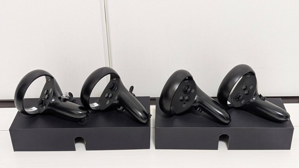 Pimax crystal superとlightのコントローラー比較